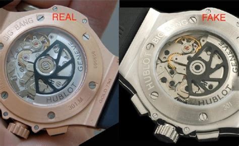 how to spot a fake hublot ferrari watch|how to spot Hublot real.